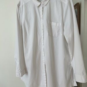 J. Jill White Tunic Shirt. Size XL
